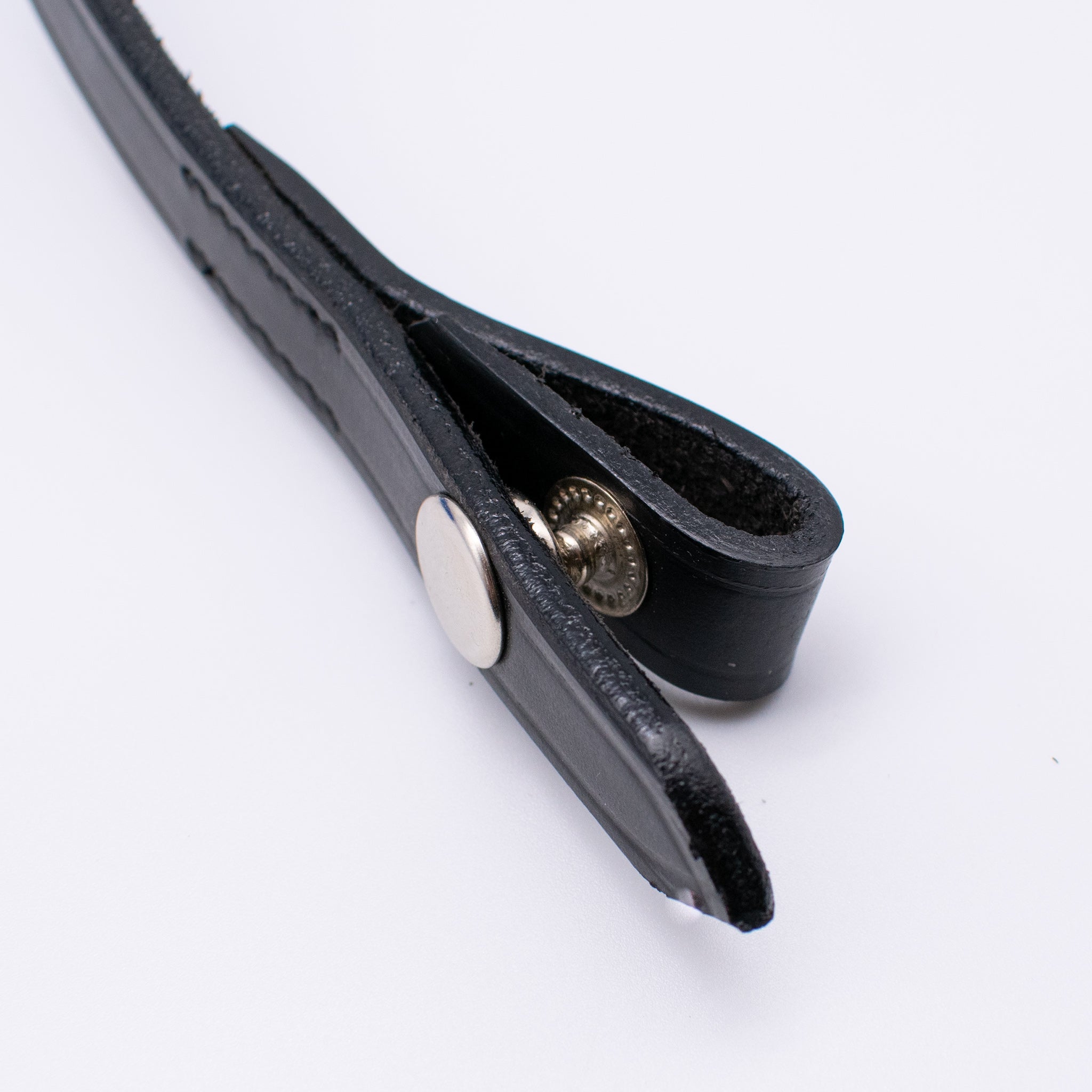 Straight Plain Leather Browbands with Quick Change End Loops