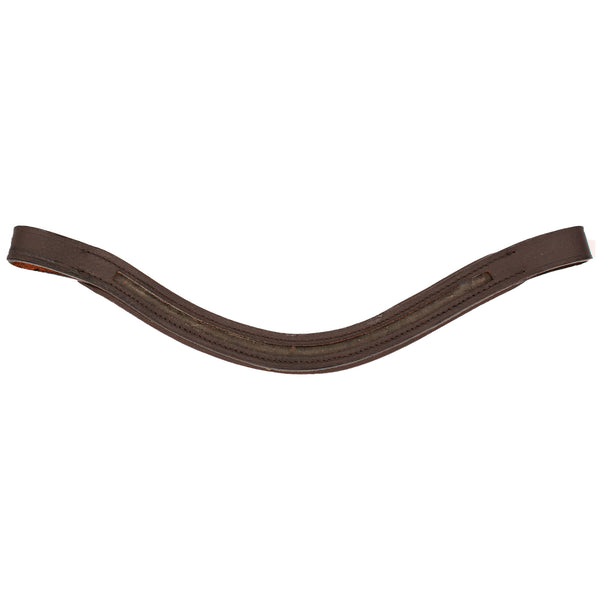 Empty Channel Browband - Curved with 8mm channel - 4