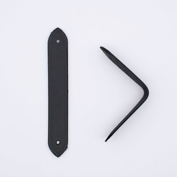 Leather Browband End Loops - Pointed ends - 5 Pairs - 2