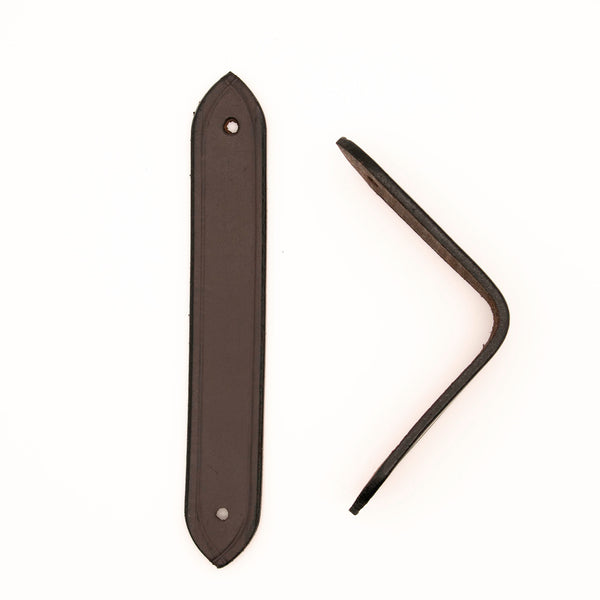 Leather Browband End Loops - Pointed ends - 5 Pairs - 1