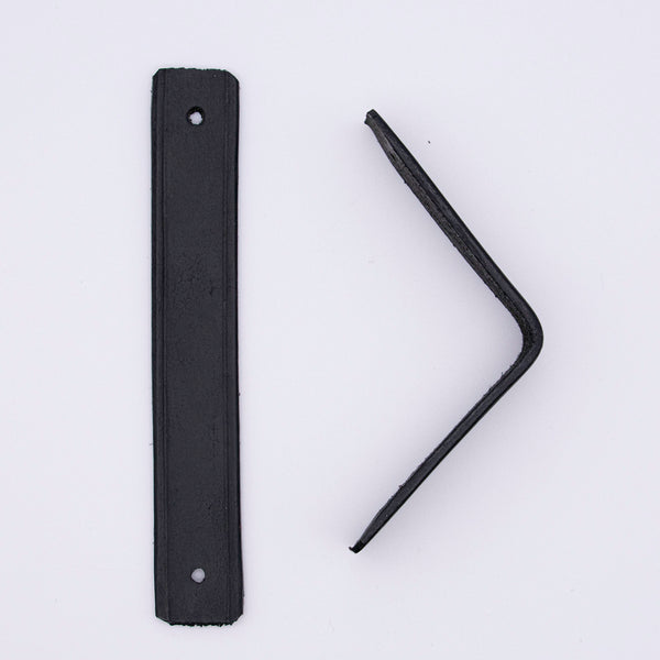 Leather Browband End Loops - Straight ends - 5 Pairs - 1