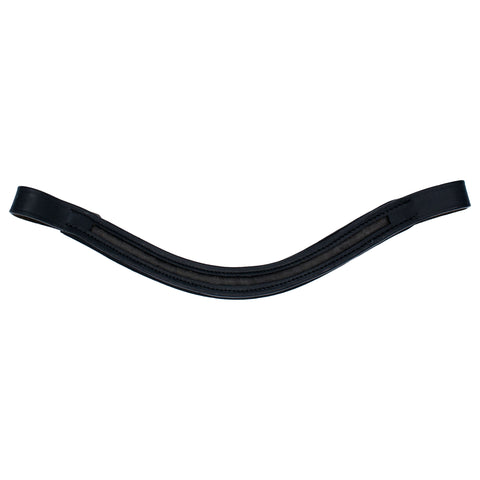 Empty Channel Browband - Curved with 8mm channel