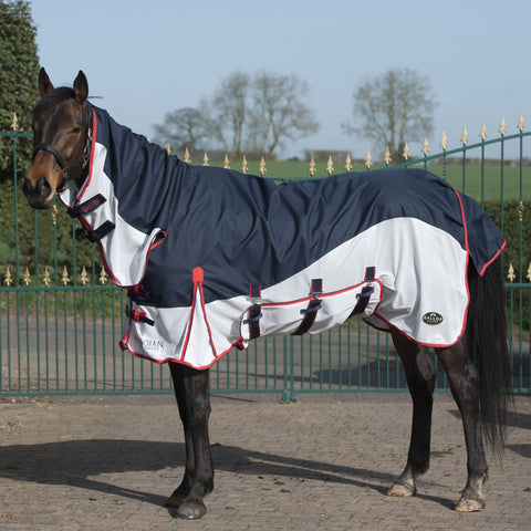 TROJAN Turnout Fly Rug and neck cover Combo