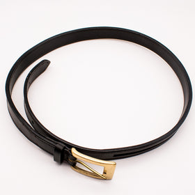 Leather Empty Channel Belts - 0