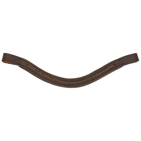 Empty Channel Browband - Curved with 6mm channel