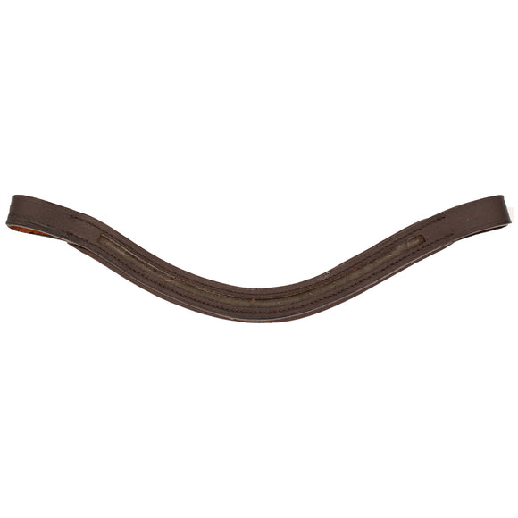 Empty Channel Browband - Curved with 8mm channel