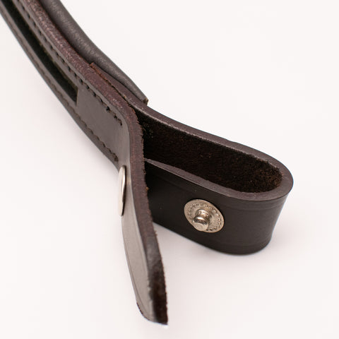 Empty Channel Browband - Curved with 6mm Channel and Quick Change End loops - 0