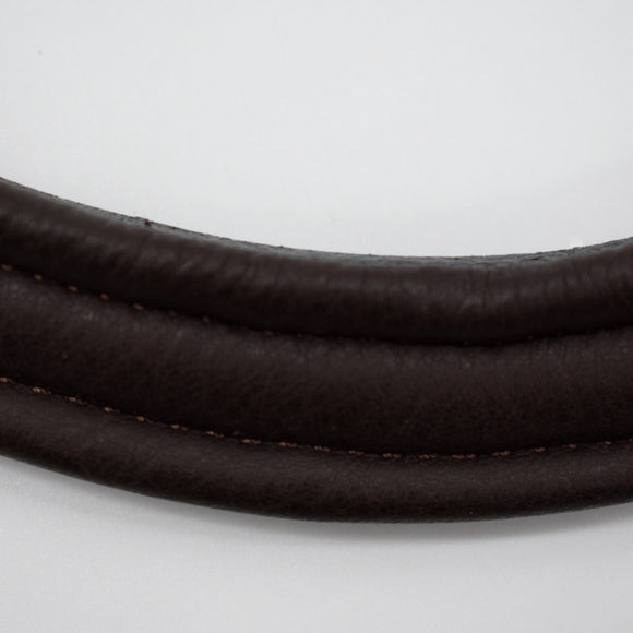 Empty Channel Browband - Straight - 8mm soft channel