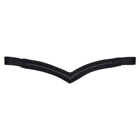 Empty Channel Browband - Pointed V Shape