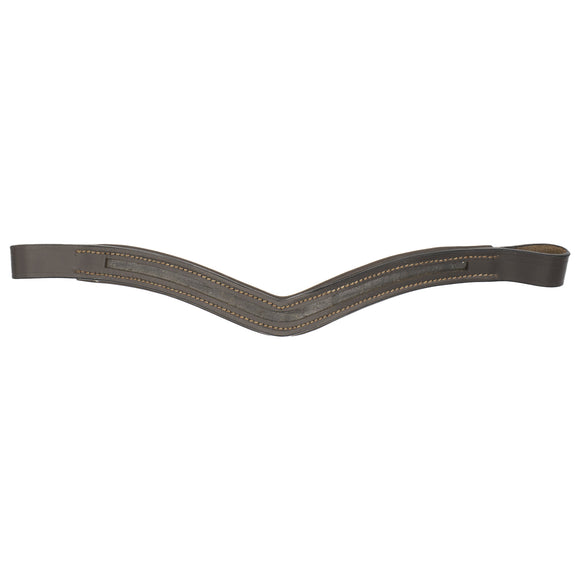 Empty Channel Browband - Smooth V shape
