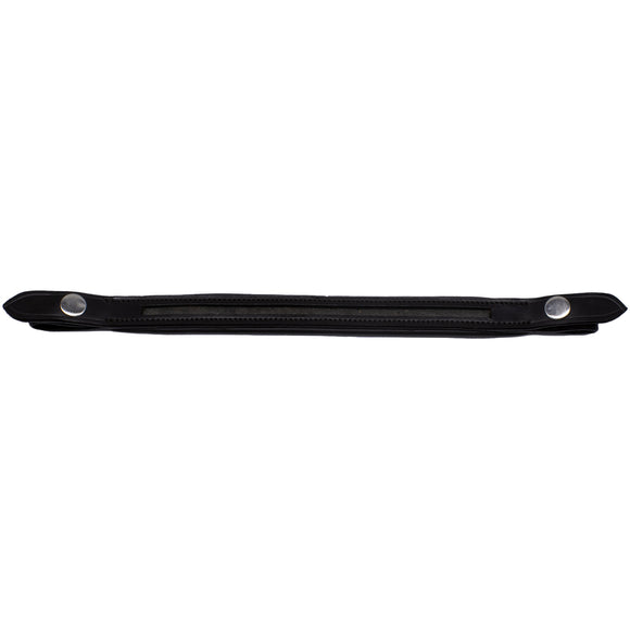 Empty Channel Browband - Straight with Quick Change End Loops - 8mm