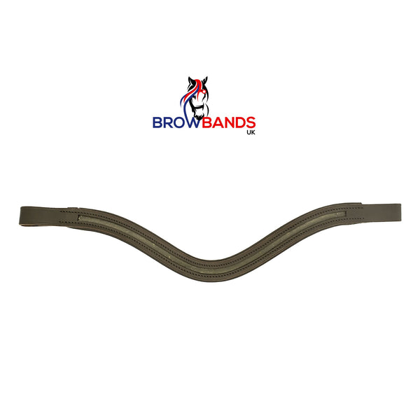 Empty Channel Browband - U shape - 8mm - Soft Channel - 4