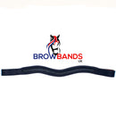 Empty Channel Browband - Wave Shaped - 6mm-3