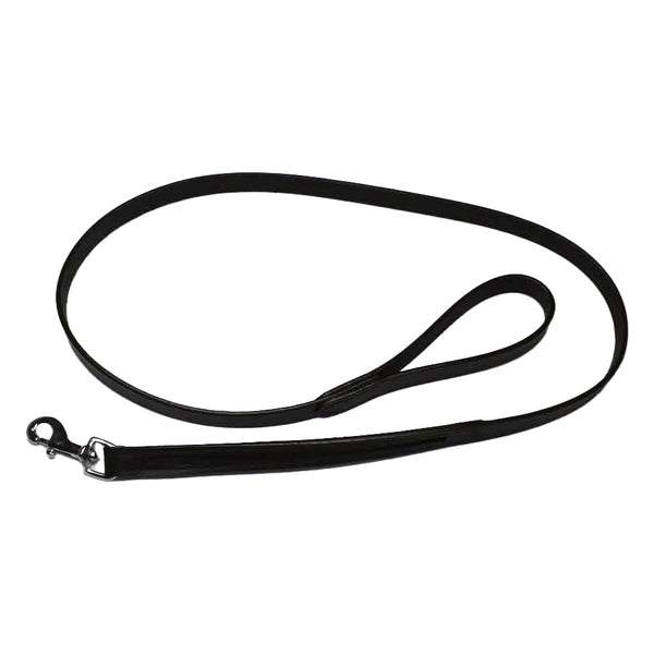 Leather Empty Channel Dog Lead - 1