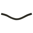 Plain Leather Browband with backing - Curved-2