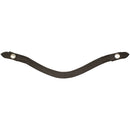 Plain Leather Browband - Curved - Quick Change End Loops-1