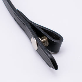 Plain Leather Browband - Curved - Quick Change End Loops - 0