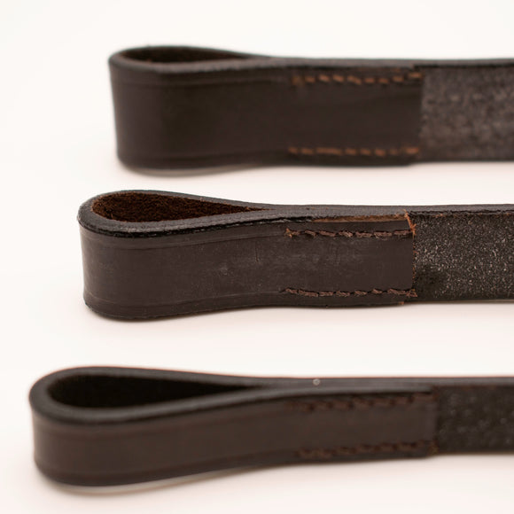 Straight Plain Leather Browband - Browbands UK