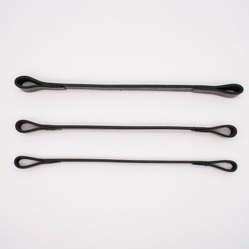 Straight Plain Leather Browband - Browbands UK