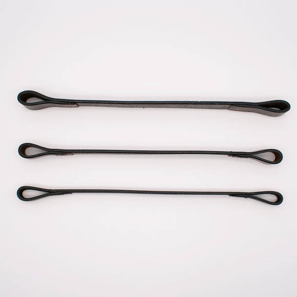 Straight Plain Leather Browband - Browbands UK
