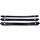Plain Leather Browband - Straight - Quick Change End Loops-1