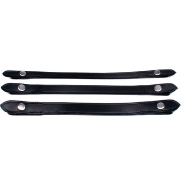 Plain Leather Browband - Straight - Quick Change End Loops