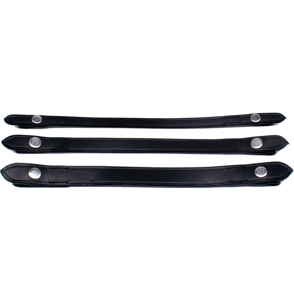 Plain Leather Browband - Straight - Quick Change End Loops