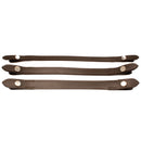 Plain Leather Browband - Straight - Quick Change End Loops-3