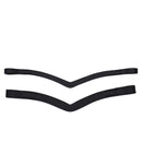 Plain Leather Browband with Backing - V Shape-1