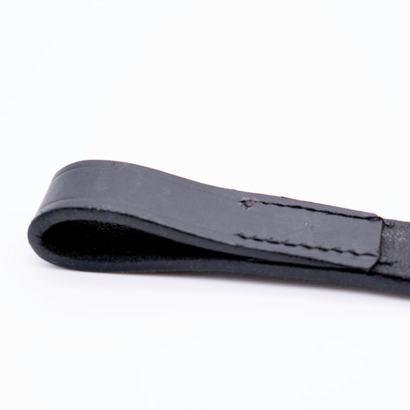V Shaped - Plain Leather Browbands - Browbands UK