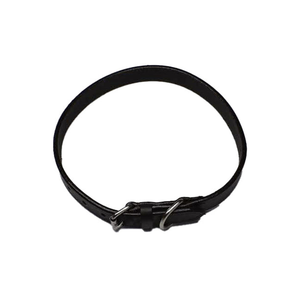 Plain Leather Dog Collar