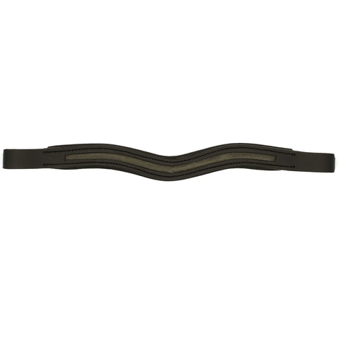 Empty Channel Browband - Wave Shaped - 6mm - 0