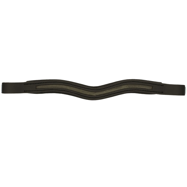 Empty Channel Browband - Wave Shaped - 6mm - 2