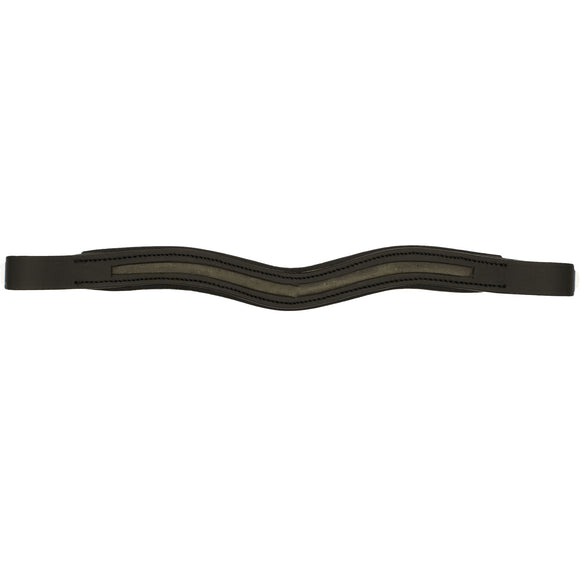 Empty Channel Browband - Wave Shaped - 6mm