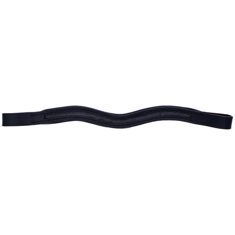 Empty Channel Browband - Wave Shaped - 6mm