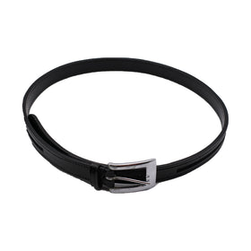 Leather Empty Channel Belts