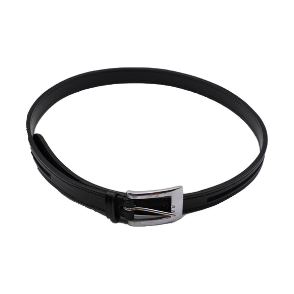 Leather Empty Channel Belts